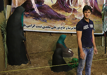 گزارش های محرم ۱۳۹۳ – شب نهم + تصاویر